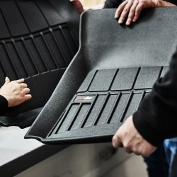 Tappetini compatibili con Volkswagen Multivan T7 dal 2021 in poi, su misura in Gomma TPE